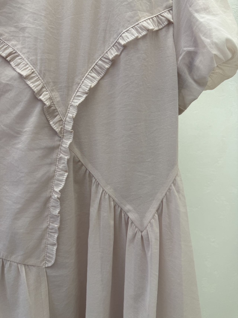 AUTUMN BEIGE-Q韓國直郵女士新品人氣時尚推薦連衣裙褶皺A.b/AUTUMN BEIGE連衣裙