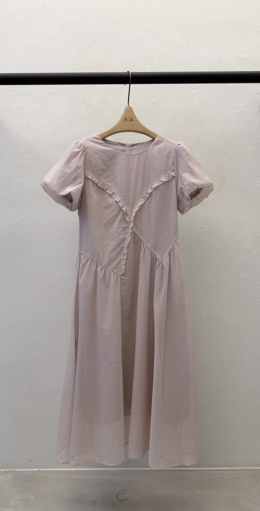 AUTUMN BEIGE-Q韓國直郵女士新品人氣時尚推薦連衣裙褶皺A.b/AUTUMN BEIGE連衣裙圖色2