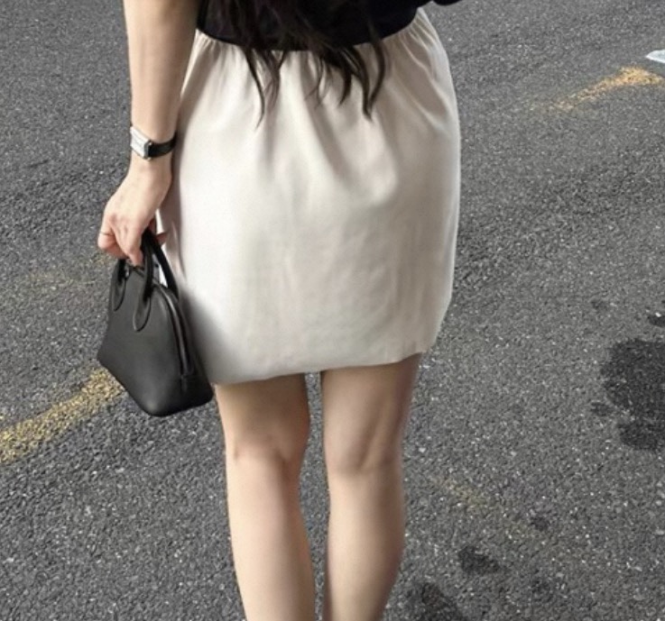 PRIVIE/H/LOW GAUGE韓國代購女士新款時尚短裙迷你裙條紋PRIVIE/H/LOW GAUGE短裙