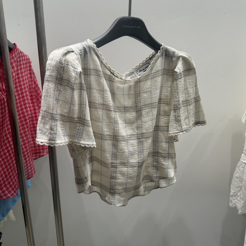 TARABY MOTION韓國東大門直郵女士新品時尚熱賣襯衫蕾絲衫TARABY MOTION襯衫/蕾絲衫圖色2