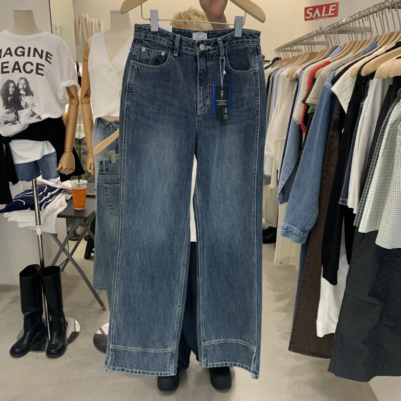 PHILO韓國代購女裝新品推薦人氣熱賣時尚休閑26夏季牛仔褲PHILO牛仔褲圖色2