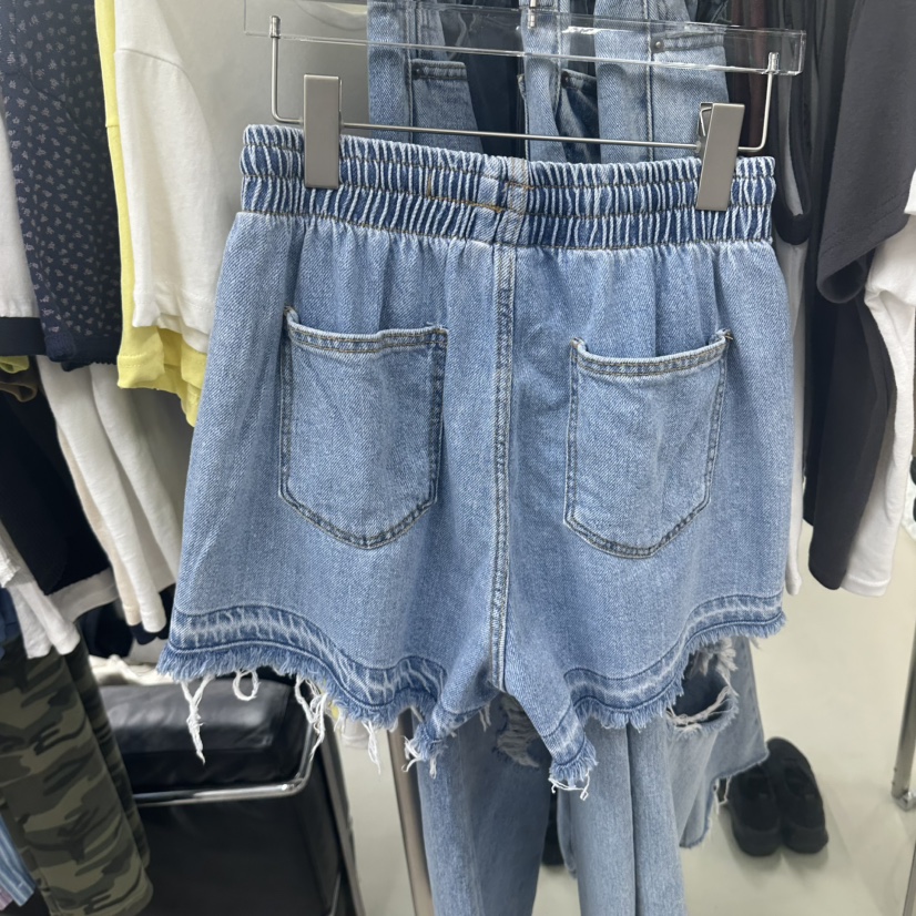 TOPDRESSING韓國直郵女士新品熱賣推薦時尚人氣休閑短褲復古TOPDRESSING短褲