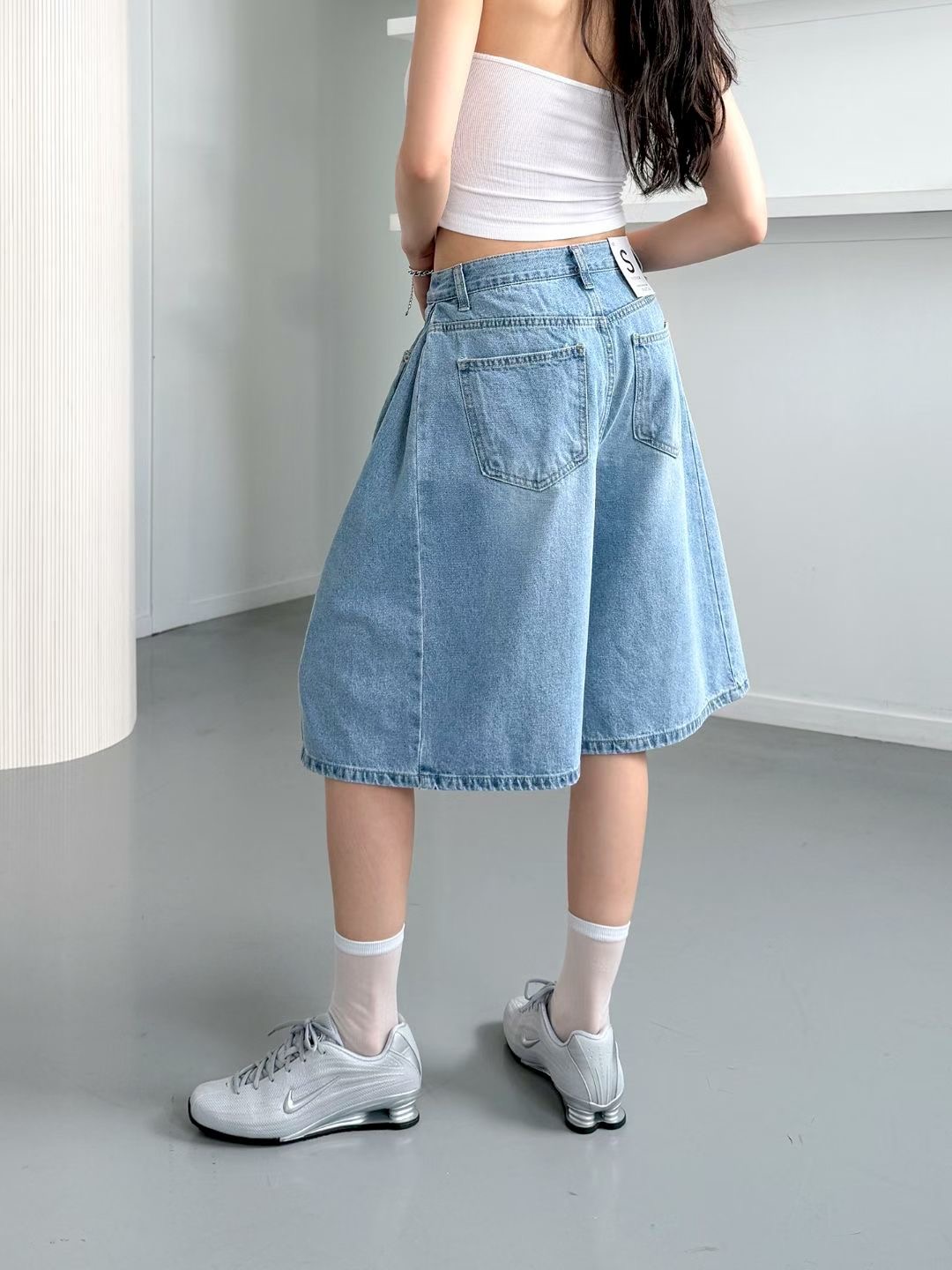 DOUBLEM韓國代購女士新品人氣26春夏真品推薦時尚熱賣短褲DOUBLEM短褲