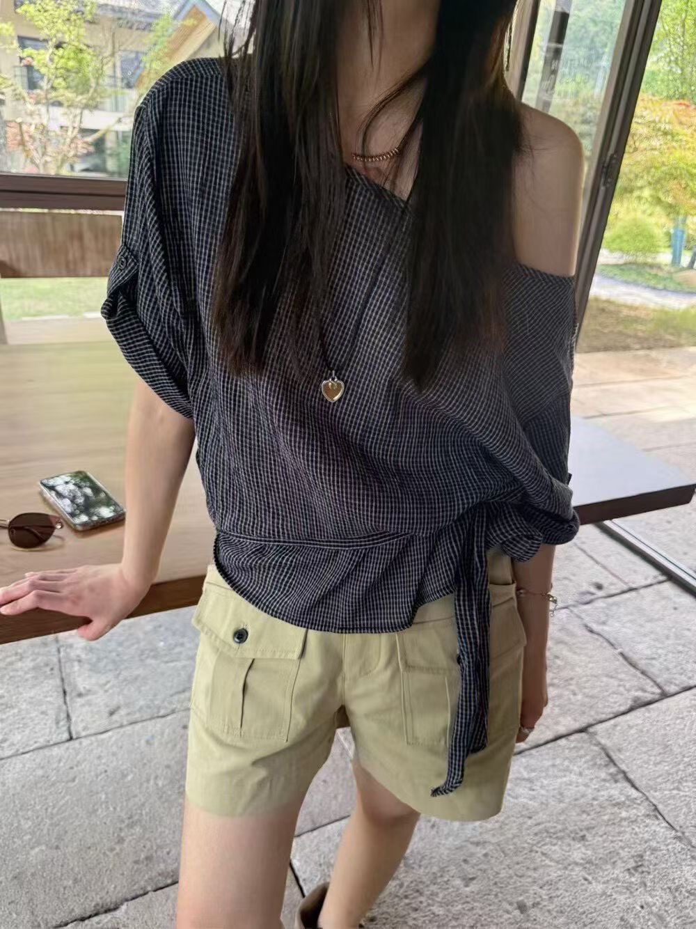 ANGE東大門實拍女士新款時尚真品人氣推薦熱賣襯衫蕾絲衫ANGE襯衫/蕾絲衫圖色2