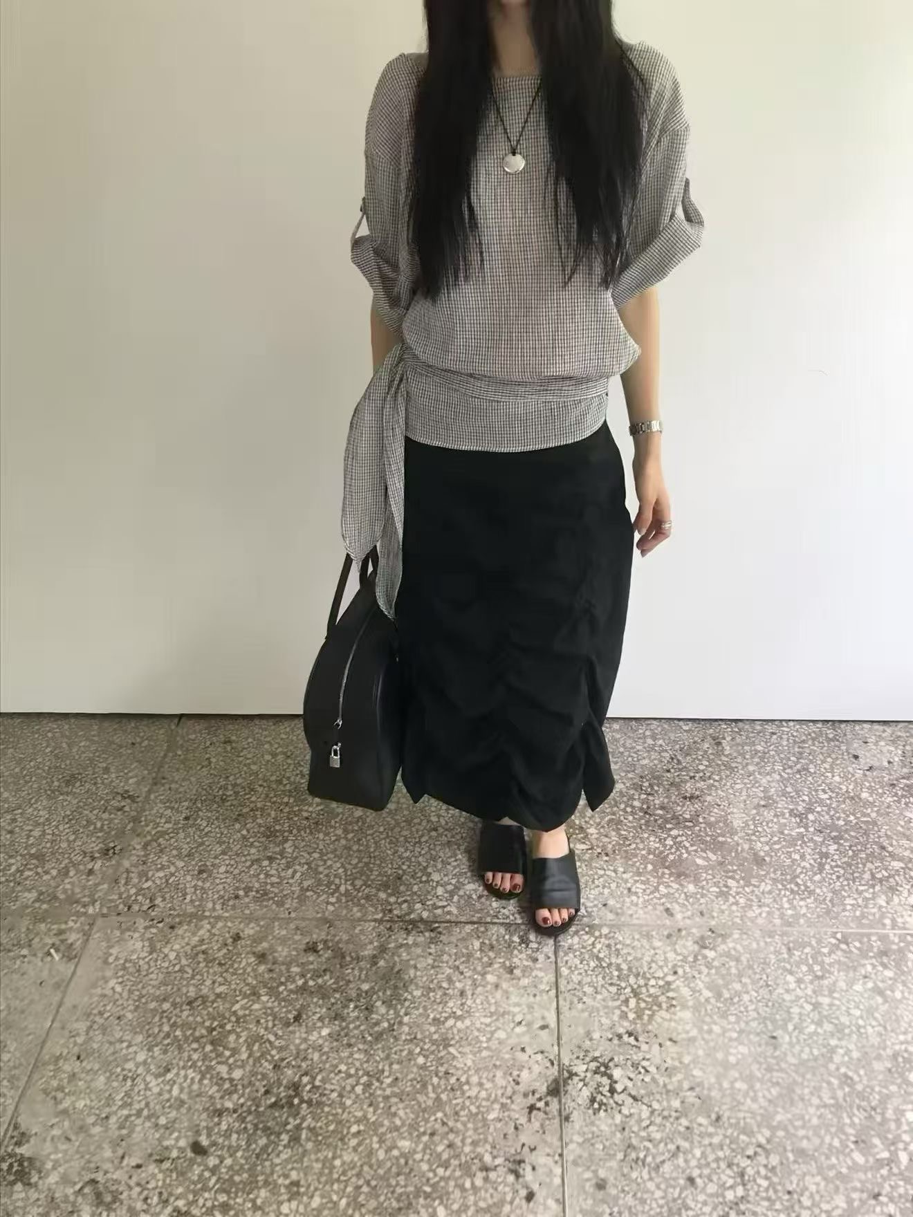 ANGE東大門實拍女士新款時尚真品人氣推薦熱賣襯衫蕾絲衫ANGE襯衫/蕾絲衫圖色3