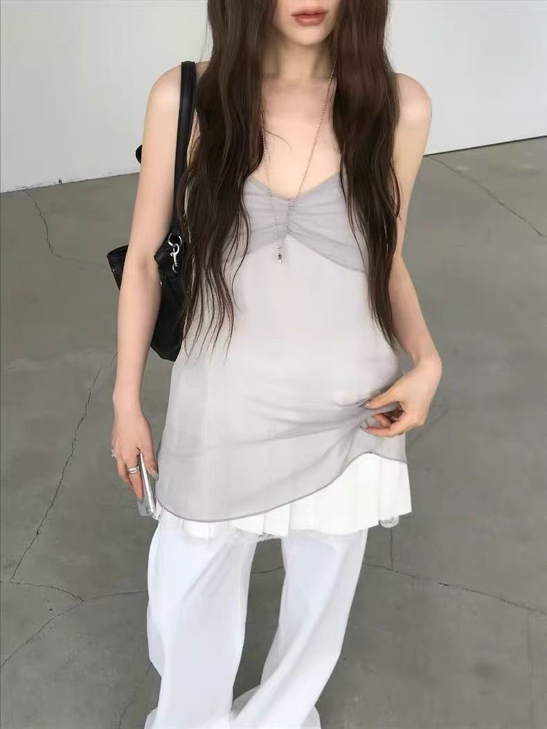 ANGE韓國直郵女裝新品熱賣26春夏職業休閑時尚真品連衣裙ANGE連衣裙