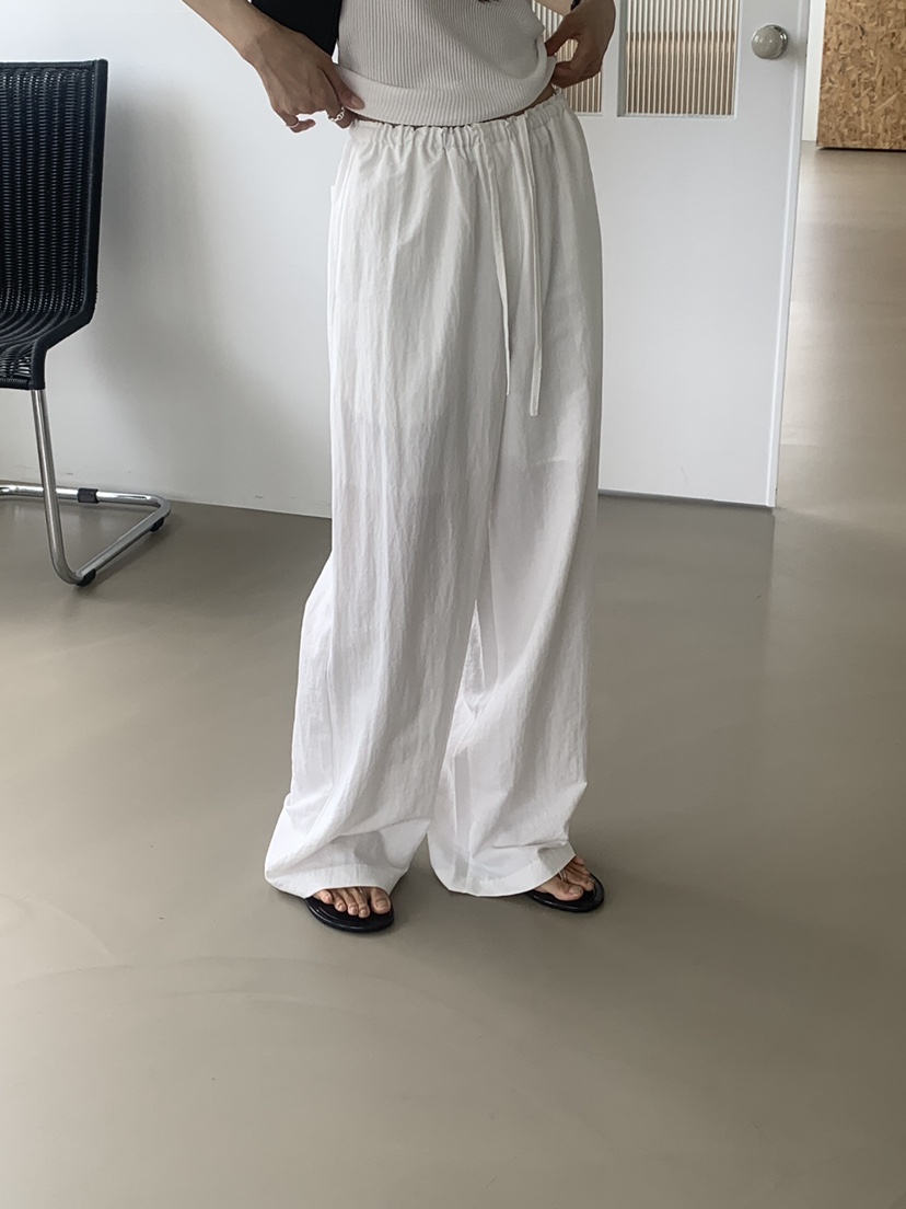 NOTICE韓國直郵女士新品26夏季時尚人氣熱賣休閑休閑褲條紋NOTICE休閑褲