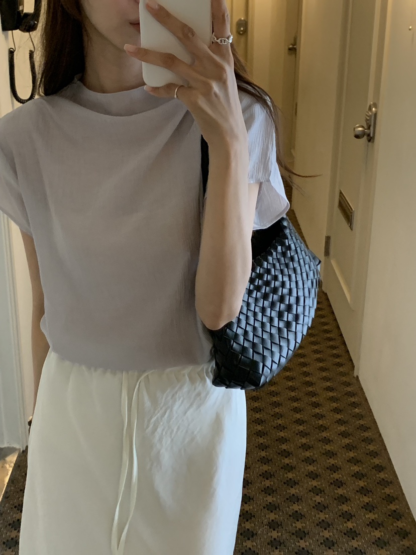 NOTICE東大門代購女士新品人氣時尚推薦休閑襯衫蕾絲衫高領NOTICE襯衫/蕾絲衫
