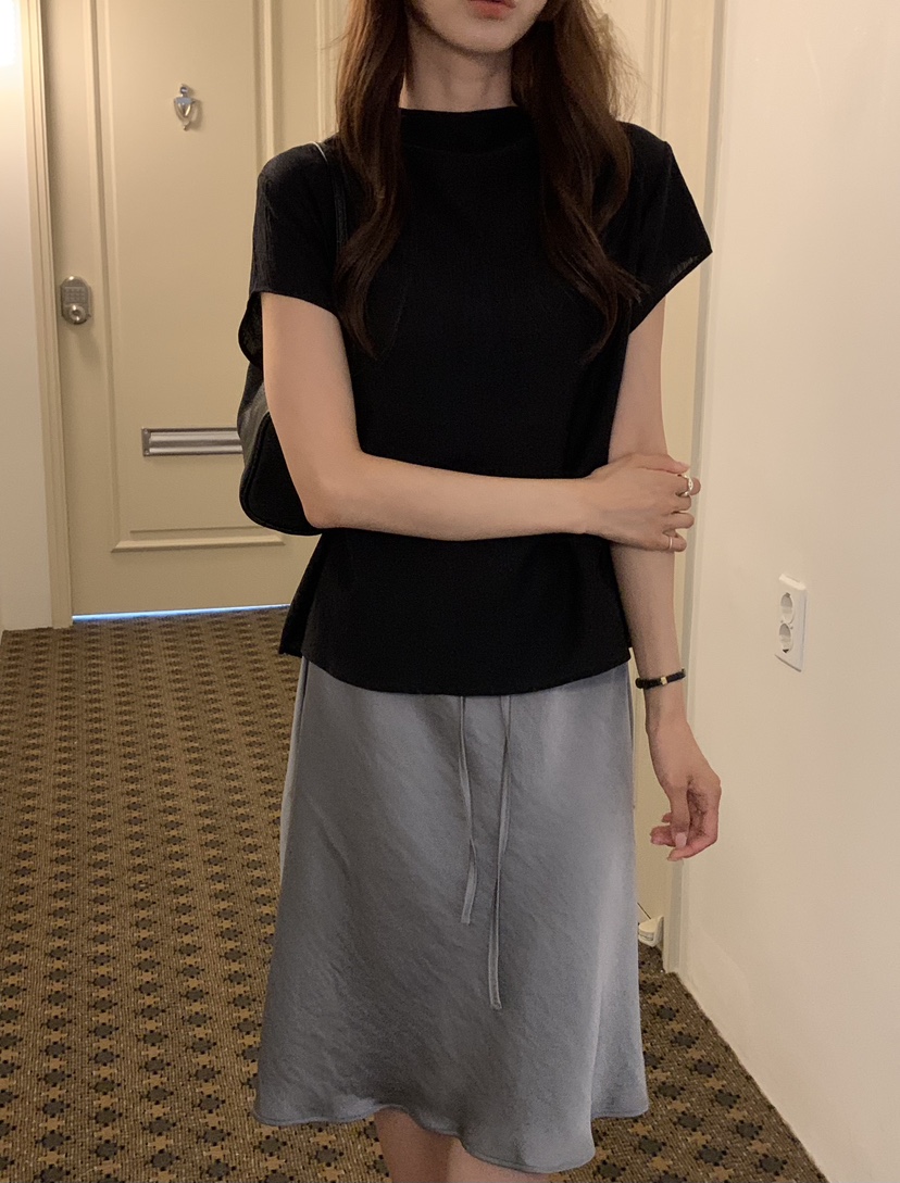 NOTICE東大門代購女士新品人氣時尚推薦休閑襯衫蕾絲衫高領NOTICE襯衫/蕾絲衫