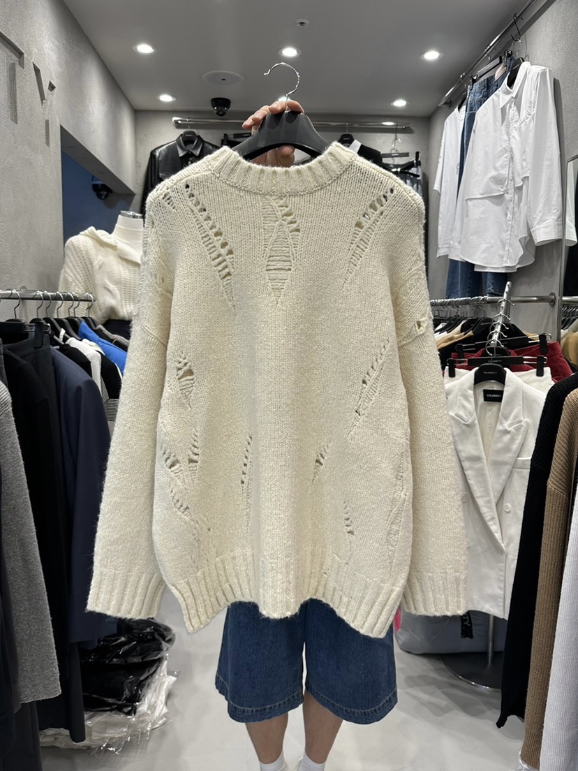 CELEBRITY-A韓國代購女士新品26夏季時尚推薦毛衣打折復古CELEBRITY-A毛衣