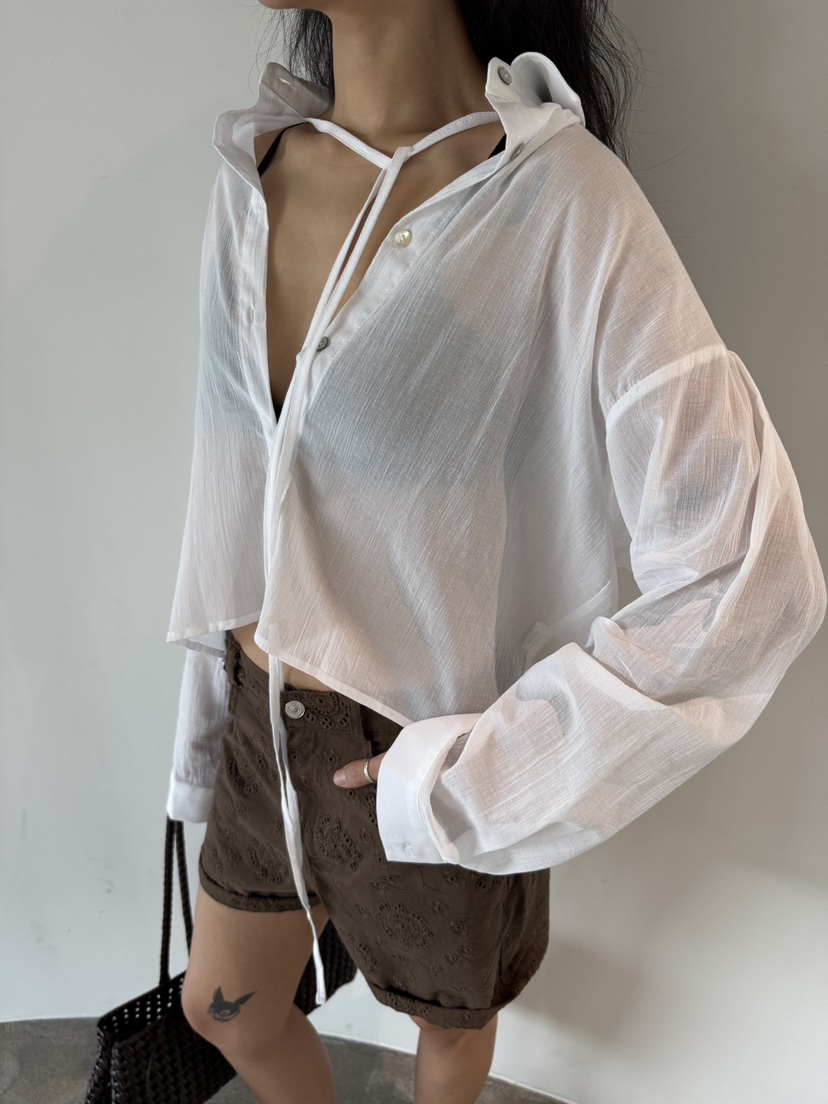 LIMLIMLIM東大門實拍女士新品時尚人氣26夏季推薦襯衫蕾絲衫LIM LIM LIM襯衫/蕾絲衫