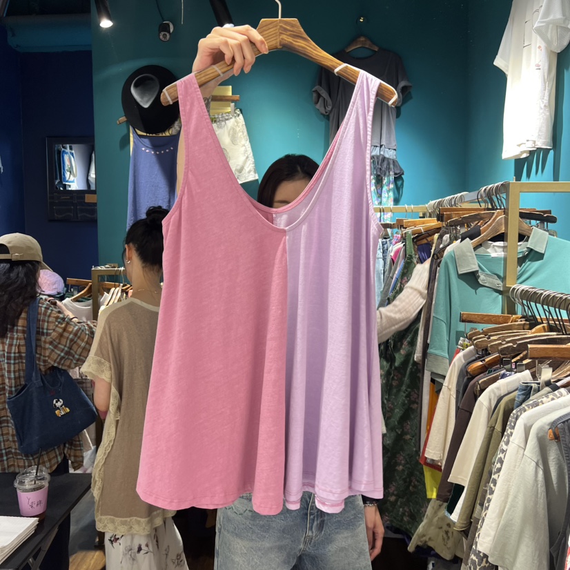 MERCI LINDA韓國直郵女士新款人氣推薦熱賣休閑吊帶背心MERCI LINDA吊帶/背心圖色1