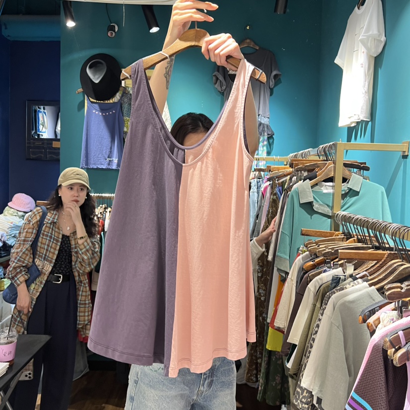 MERCI LINDA韓國直郵女士新款人氣推薦熱賣休閑吊帶背心MERCI LINDA吊帶/背心圖色2
