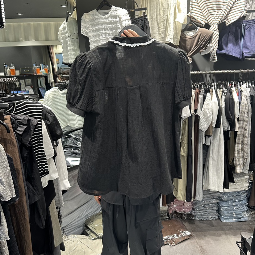 STAR-L東大門直郵女士新品熱賣時尚真品休閑推薦襯衫蕾絲衫STAR-L襯衫/蕾絲衫