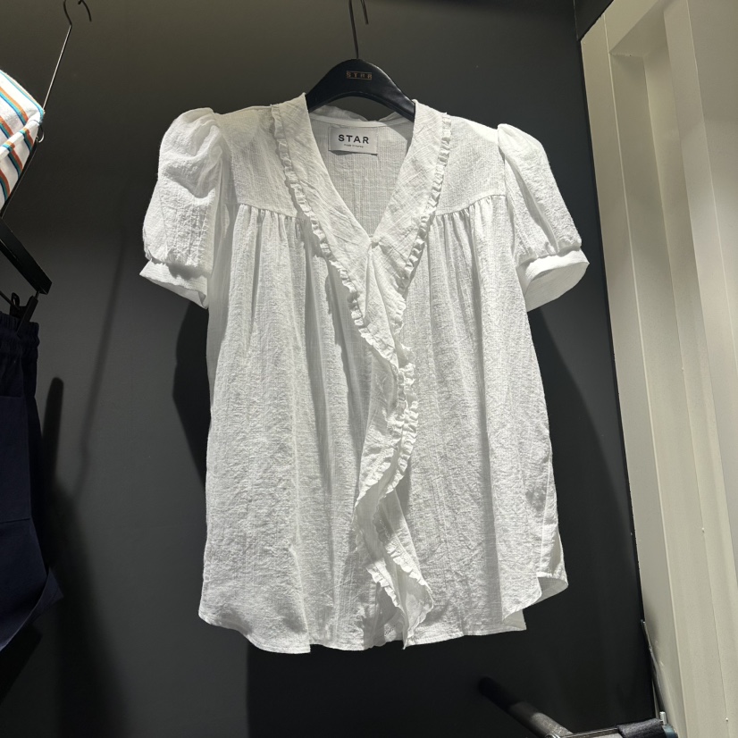 STAR-L東大門直郵女士新品熱賣時尚真品休閑推薦襯衫蕾絲衫STAR-L襯衫/蕾絲衫圖色1