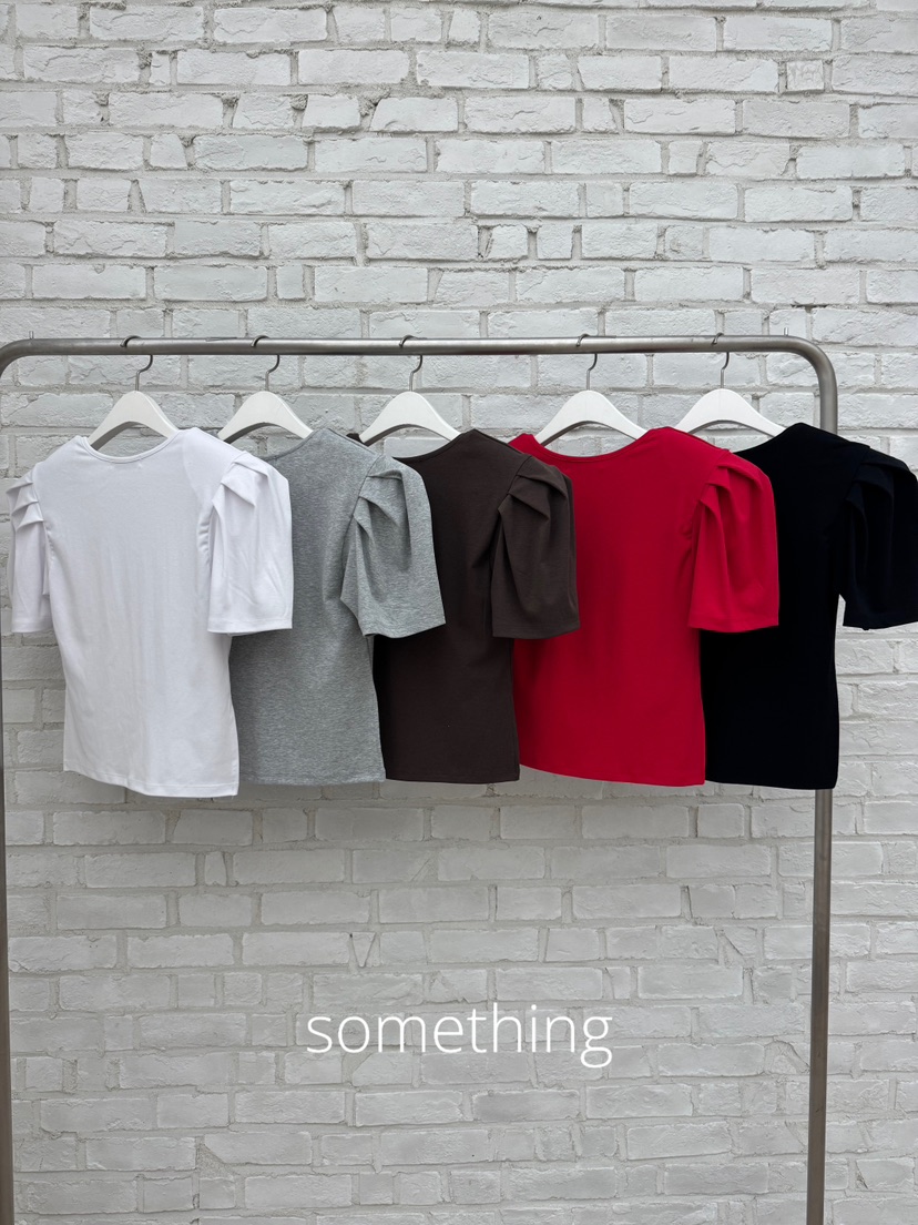 SOMETHING-L/FANCY東大門實拍女裝新款人氣26夏季時尚T恤SOMETHING-L/FANCYT恤