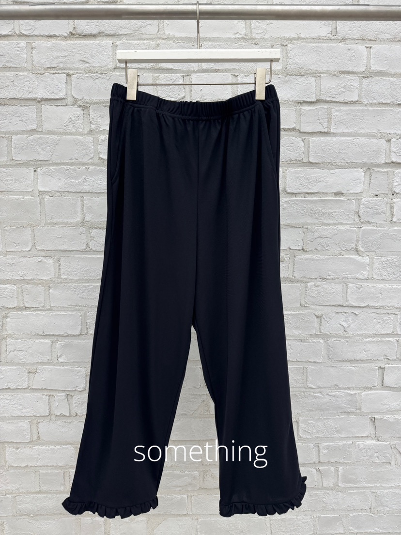 SOMETHING-L/FANCY東大門直郵女士新品推薦熱賣人氣休閑褲SOMETHING-L/FANCY休閑褲圖色1黑