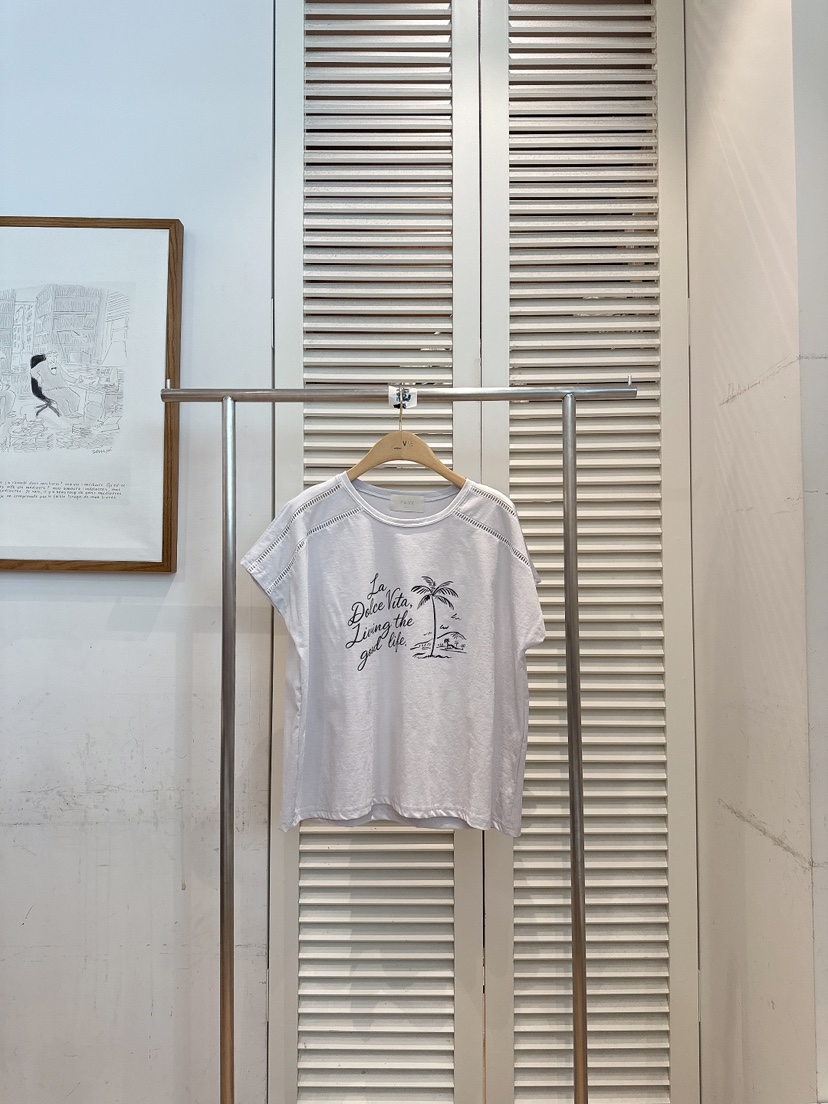 FAVE-L韓國直郵女裝新品時尚人氣熱賣推薦真品26夏季T恤FAVE-LT恤圖色2灰藍