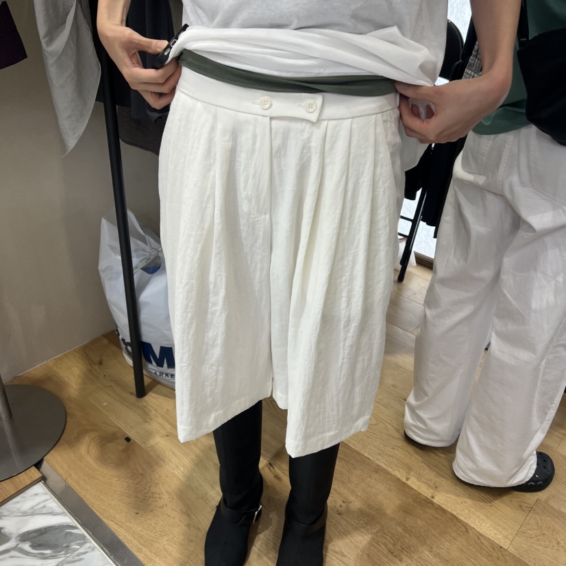 FLAT韓國代購女裝新款26夏季真品休閑熱賣人氣推薦時尚短褲FLAT短褲圖色1
