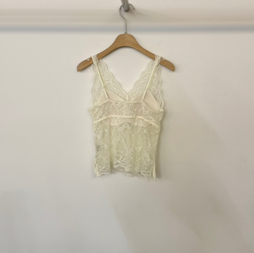 TWENTY FOUR SEVEN24-7韓國代購女士新品熱賣吊帶背心蕾絲無袖TEWNTY FOUR SEVEN24-7吊帶/背心