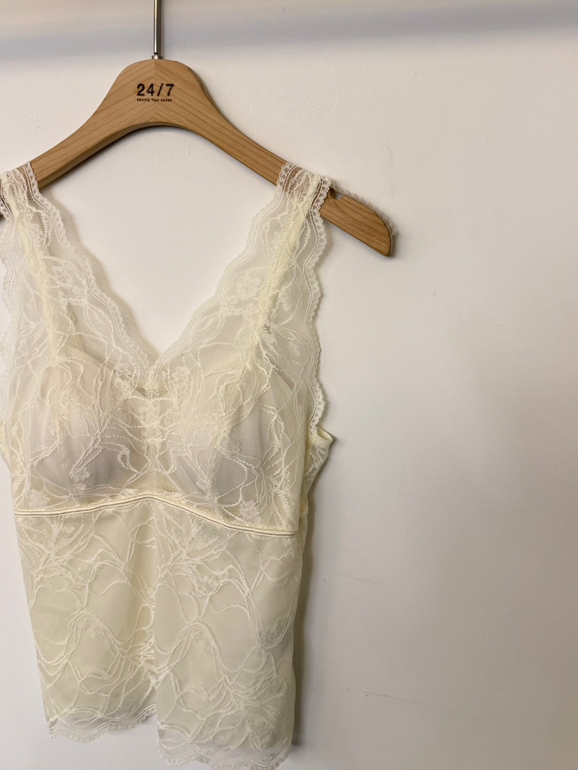 TWENTY FOUR SEVEN24-7韓國代購女士新品熱賣吊帶背心蕾絲無袖TEWNTY FOUR SEVEN24-7吊帶/背心