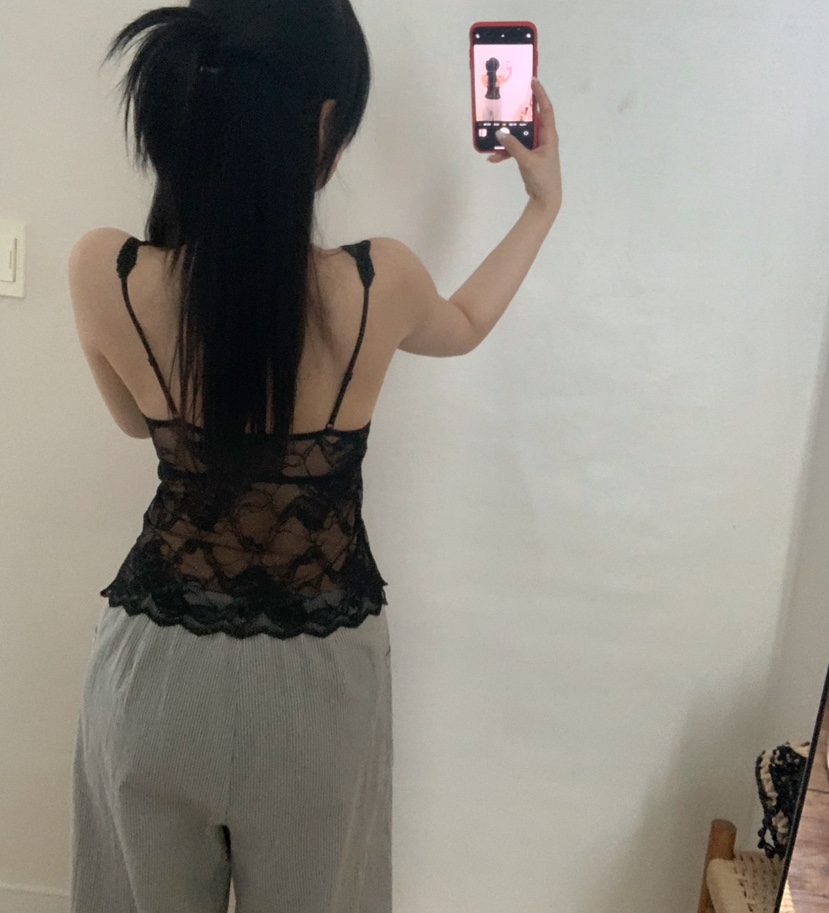 TWENTY FOUR SEVEN24-7韓國代購女士新品熱賣吊帶背心蕾絲無袖TEWNTY FOUR SEVEN24-7吊帶/背心