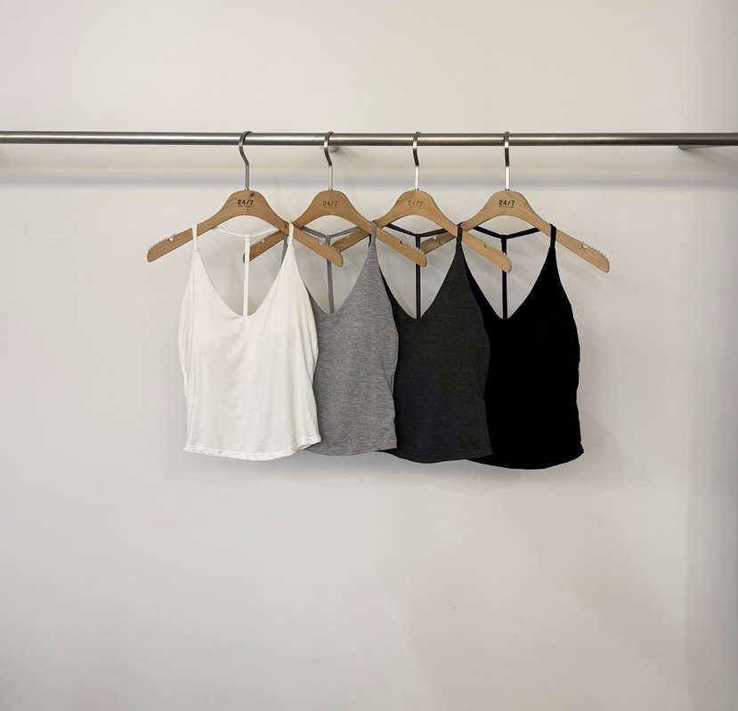 TWENTY FOUR SEVEN24-7東大門直郵女士新品真品吊帶背心無袖TEWNTY FOUR SEVEN24-7吊帶/背心