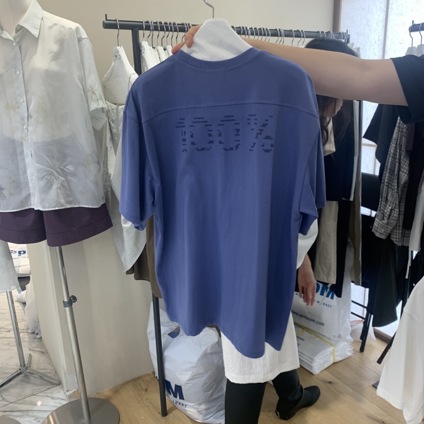 FLAT韓國直郵女裝新品人氣時尚26夏季休閑熱賣推薦真品T恤FLATT恤