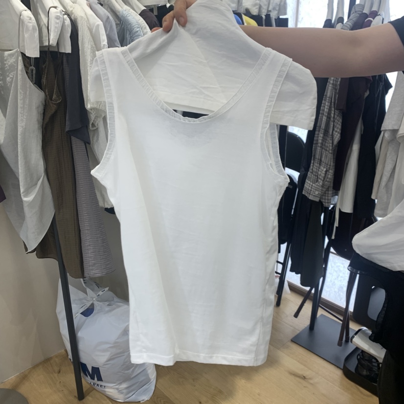 FLAT東大門代購女士新款熱賣推薦真品26夏季吊帶背心無袖FLAT吊帶/背心