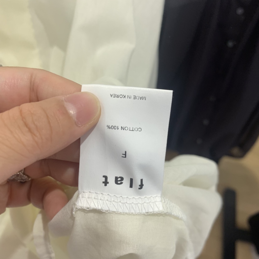 FLAT東大門代購女士新品休閑熱賣時尚推薦26夏季襯衫蕾絲衫FLAT襯衫/蕾絲衫