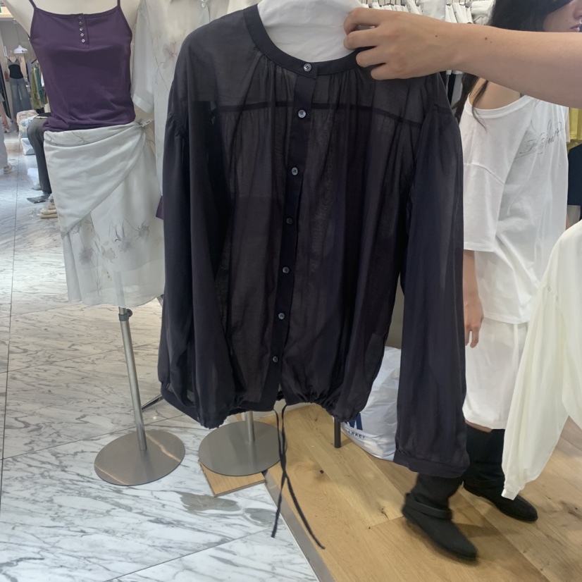 FLAT東大門代購女士新品休閑熱賣時尚推薦26夏季襯衫蕾絲衫FLAT襯衫/蕾絲衫圖色1