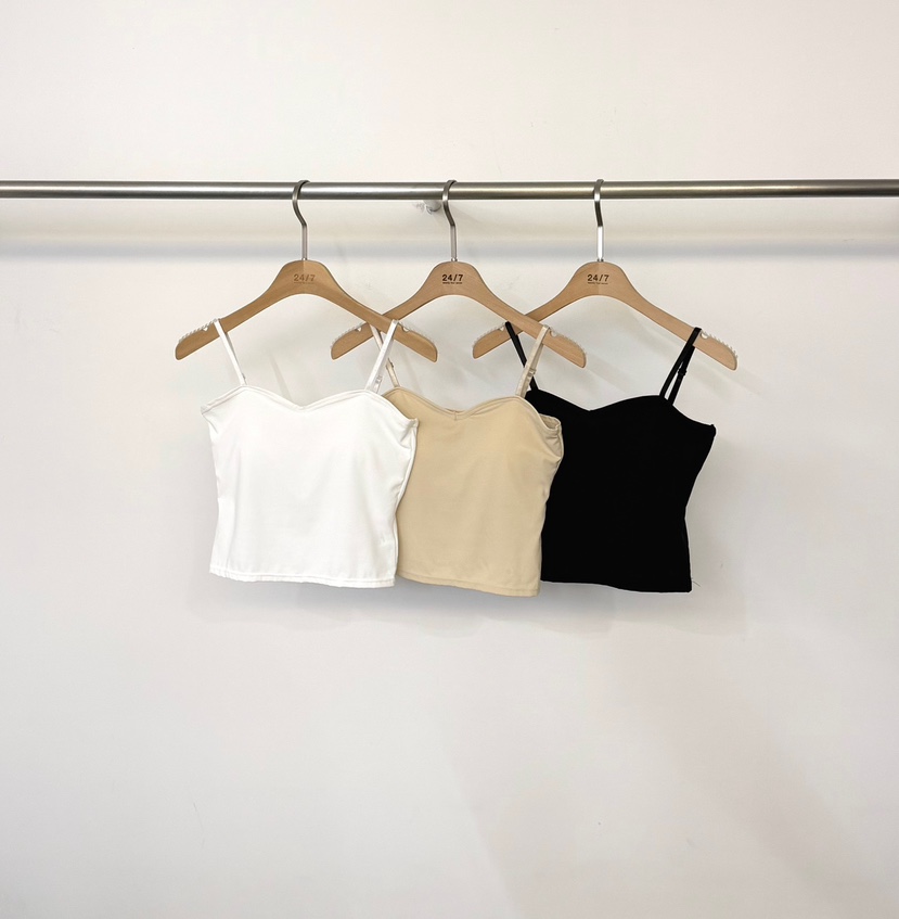 TWENTY FOUR SEVEN24-7韓國代購女士新品推薦吊帶背心無袖TEWNTY FOUR SEVEN24-7吊帶/背心