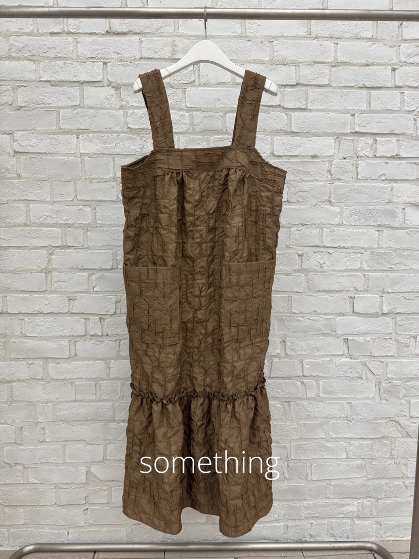 SOMETHING-L/FANCY東大門直郵女裝新品休閑熱賣連衣裙OPSSOMETHING-L/FANCY連衣裙圖色1