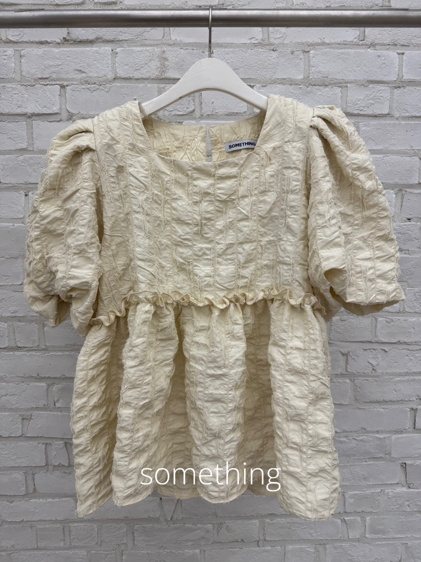 SOMETHING-L/FANCY韓國代購女裝新款26夏季人氣襯衫蕾絲衫SOMETHING-L/FANCY襯衫/蕾絲衫圖色1