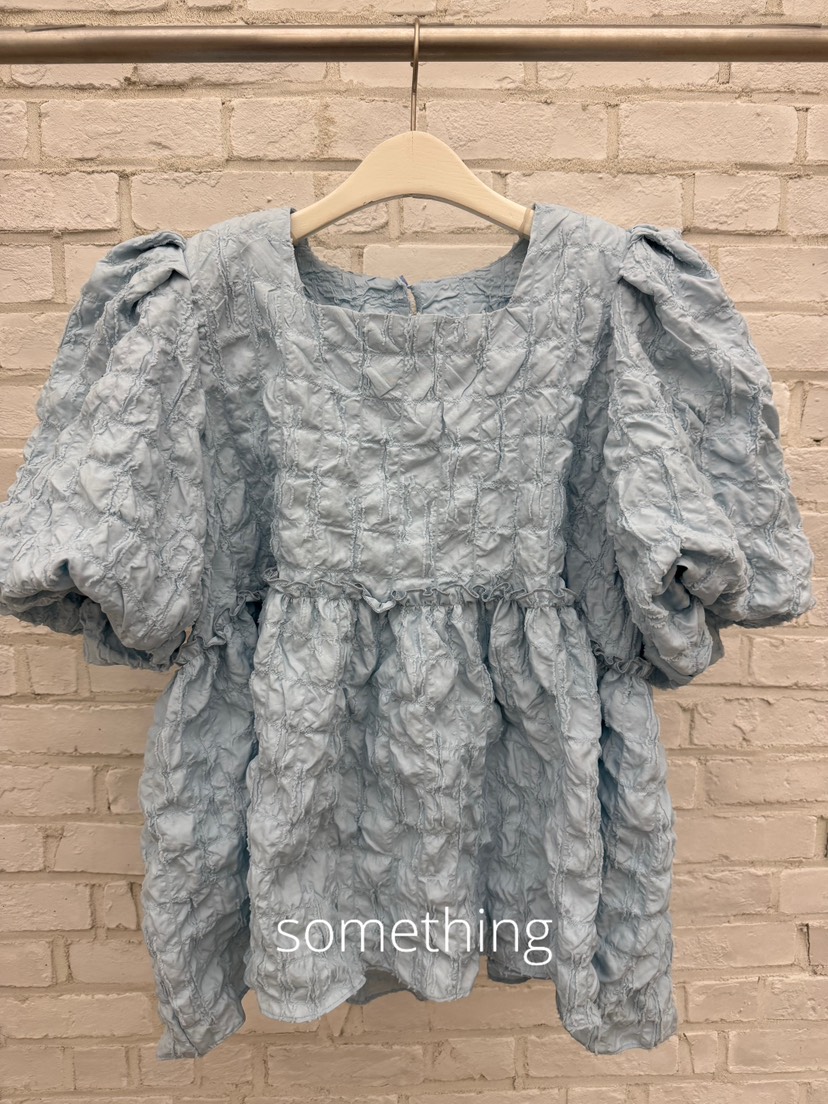 SOMETHING-L/FANCY韓國代購女裝新款26夏季人氣襯衫蕾絲衫SOMETHING-L/FANCY襯衫/蕾絲衫圖色2