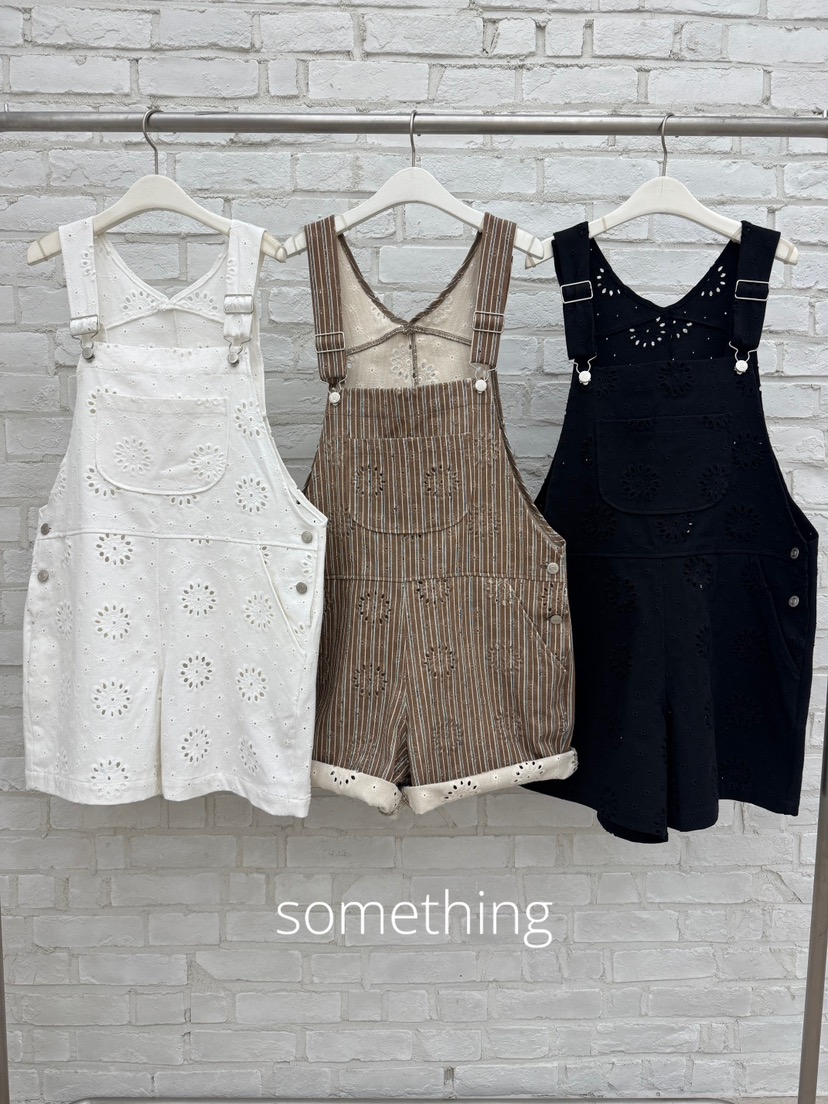 SOMETHING-L/FANCY東大門代購女裝新款時尚休閑真品背帶褲SOMETHING-L/FANCY背帶褲