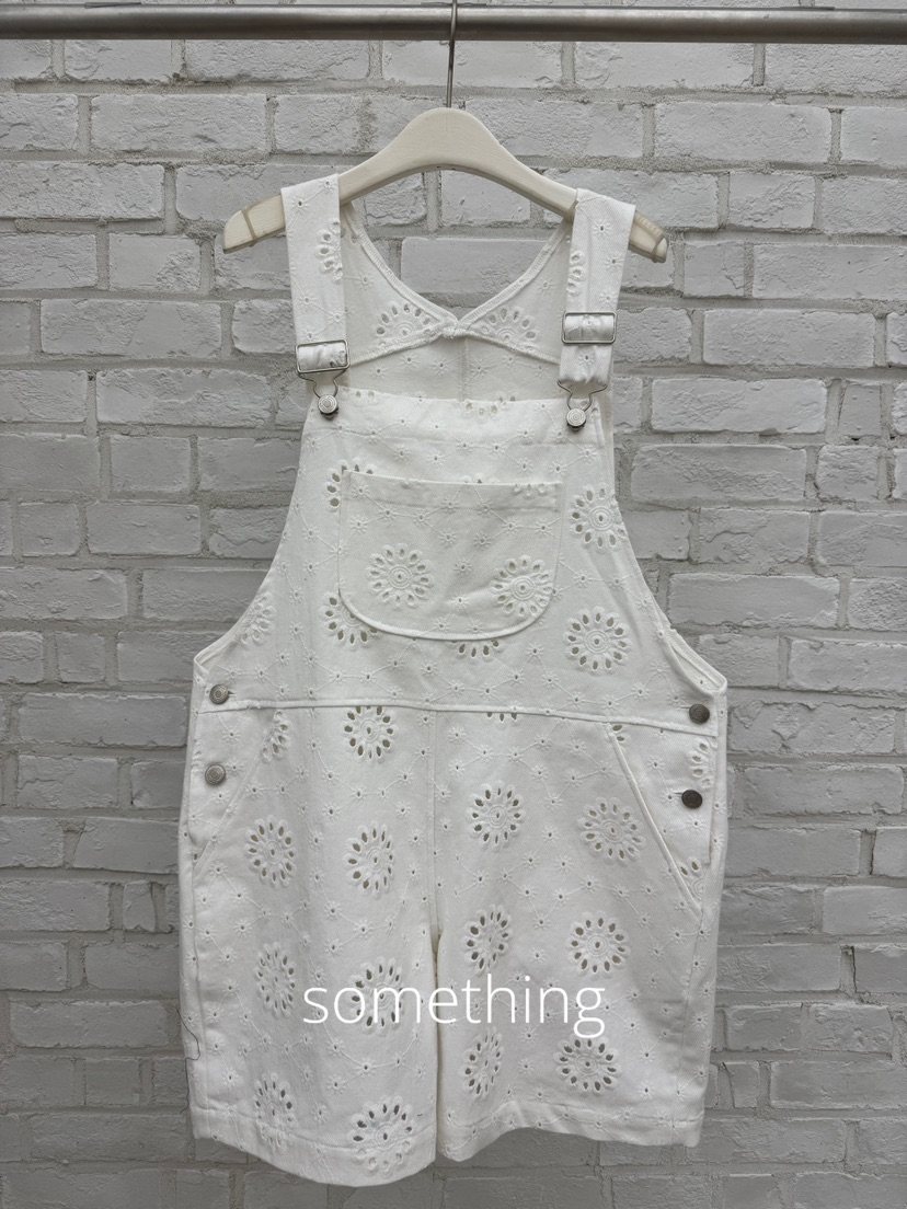 SOMETHING-L/FANCY東大門代購女裝新款時尚休閑真品背帶褲SOMETHING-L/FANCY背帶褲圖色1