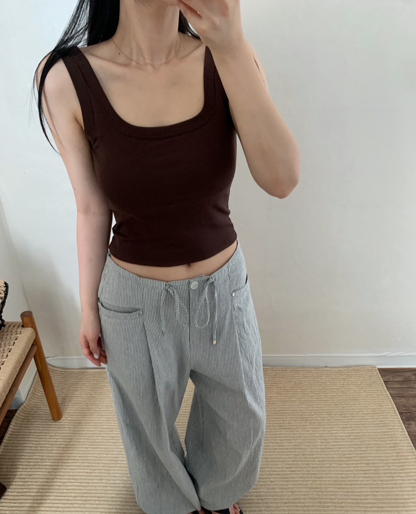 TWENTY FOUR SEVEN24-7東大門實拍女士新品熱賣吊帶背心TEWNTY FOUR SEVEN24-7吊帶/背心