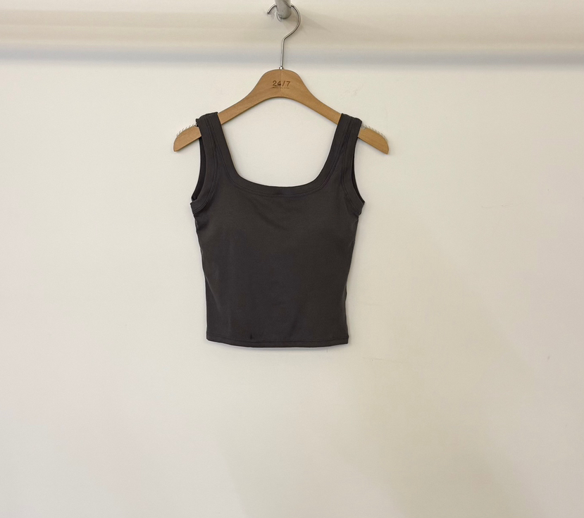 TWENTY FOUR SEVEN24-7東大門實拍女士新品熱賣吊帶背心TEWNTY FOUR SEVEN24-7吊帶/背心圖色4墨色