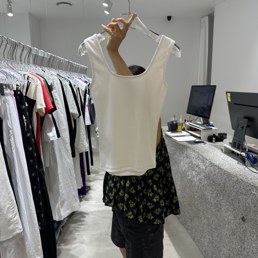 NEROLI 36東大門直郵女士新品休閑真品吊帶背心泡泡袖無袖NEROLI 36吊帶/背心