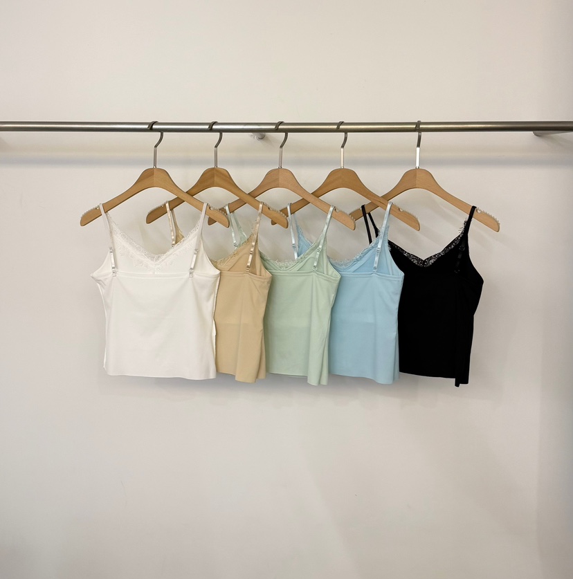 TWENTY FOUR SEVEN24-7東大門代購女裝新品時尚吊帶背心蕾絲無袖TEWNTY FOUR SEVEN24-7吊帶/背心