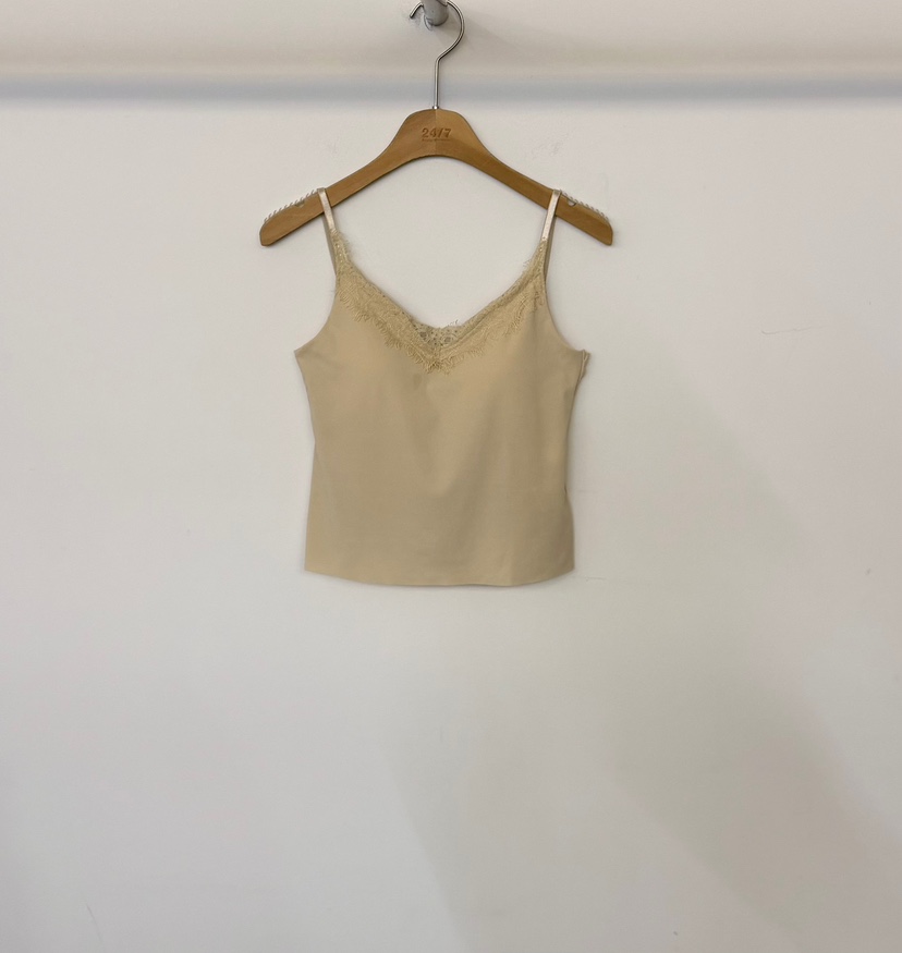 TWENTY FOUR SEVEN24-7東大門代購女裝新品時尚吊帶背心蕾絲無袖TEWNTY FOUR SEVEN24-7吊帶/背心圖色1