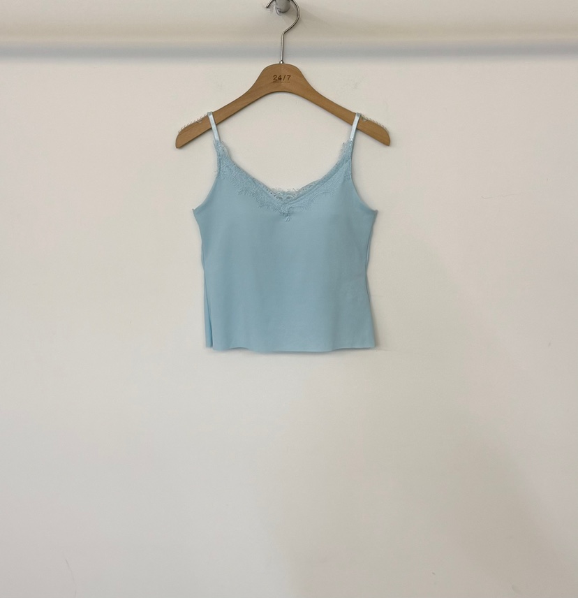 TWENTY FOUR SEVEN24-7東大門代購女裝新品時尚吊帶背心蕾絲無袖TEWNTY FOUR SEVEN24-7吊帶/背心圖色3