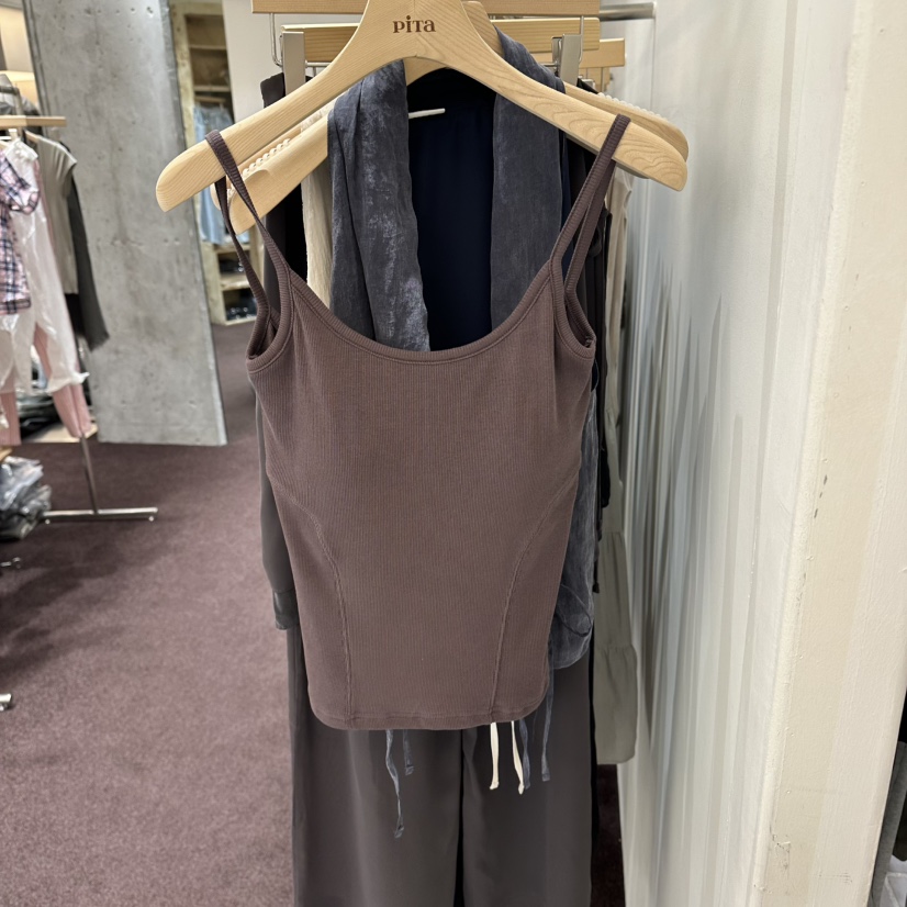 PITA/THEVERLIN東大門直郵女裝新品休閑人氣吊帶背心無袖PITA/THEVERLIN吊帶/背心圖色2