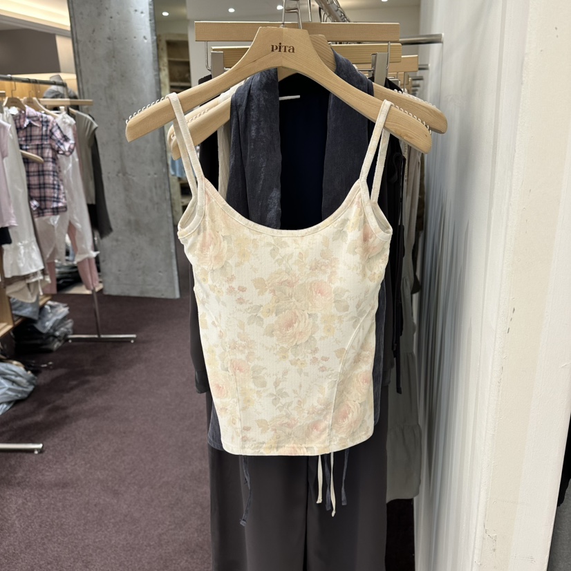 PITA/THEVERLIN東大門直郵女裝新品休閑人氣吊帶背心無袖PITA/THEVERLIN吊帶/背心圖色3