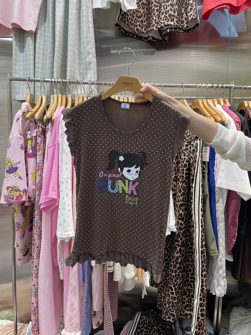 MENDL S韓國代購女裝新品休閑26夏季真品人氣吊帶背心蕾絲MENDL S吊帶/背心圖色2
