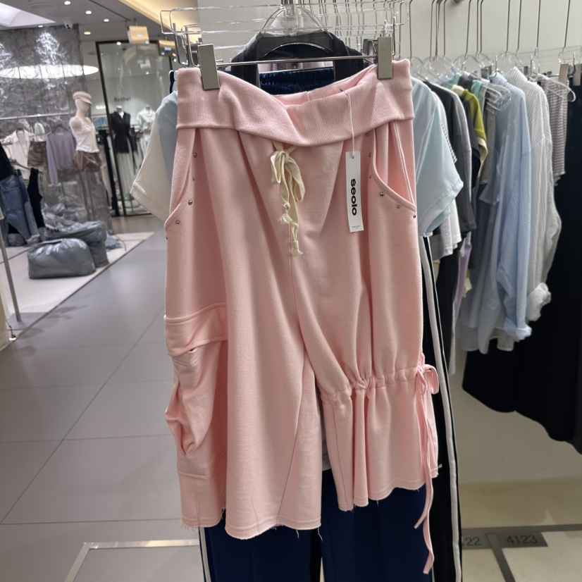 SEOLO東大門實拍女裝新品26夏季人氣休閑真品熱賣推薦短褲Seolo seoul短褲圖色1