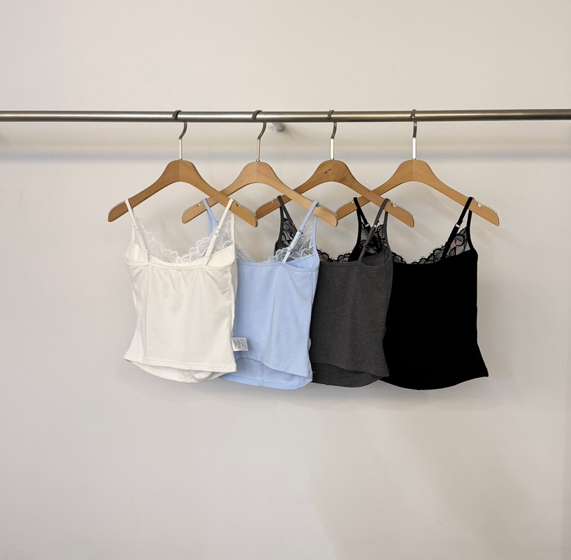 TWENTY FOUR SEVEN24-7韓國代購女裝新款真品吊帶背心蕾絲無袖TEWNTY FOUR SEVEN24-7吊帶/背心