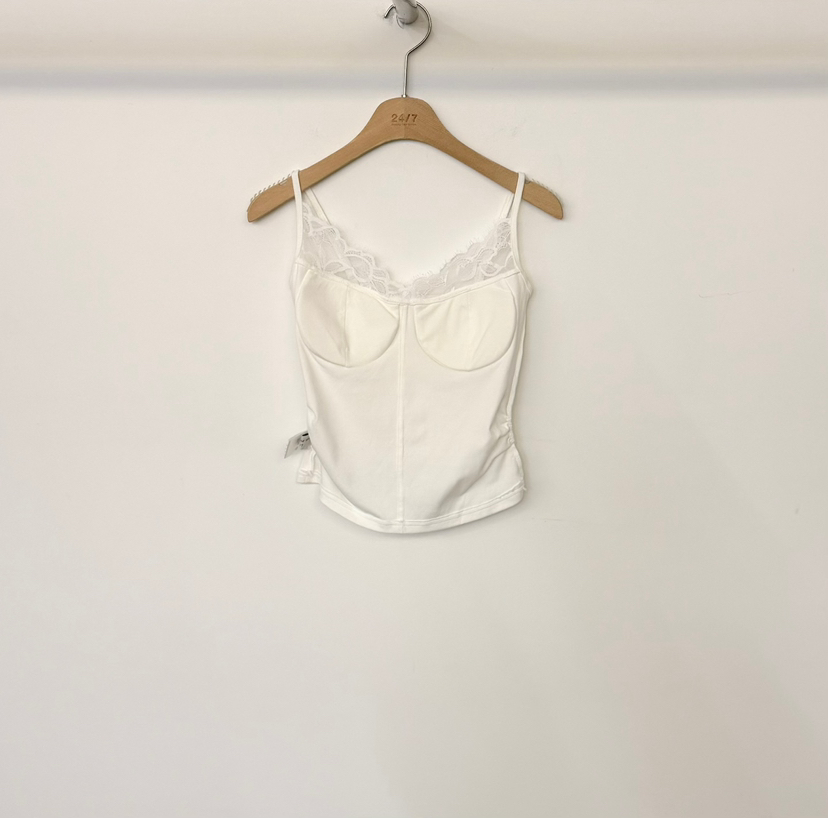 TWENTY FOUR SEVEN24-7韓國代購女裝新款真品吊帶背心蕾絲無袖TEWNTY FOUR SEVEN24-7吊帶/背心