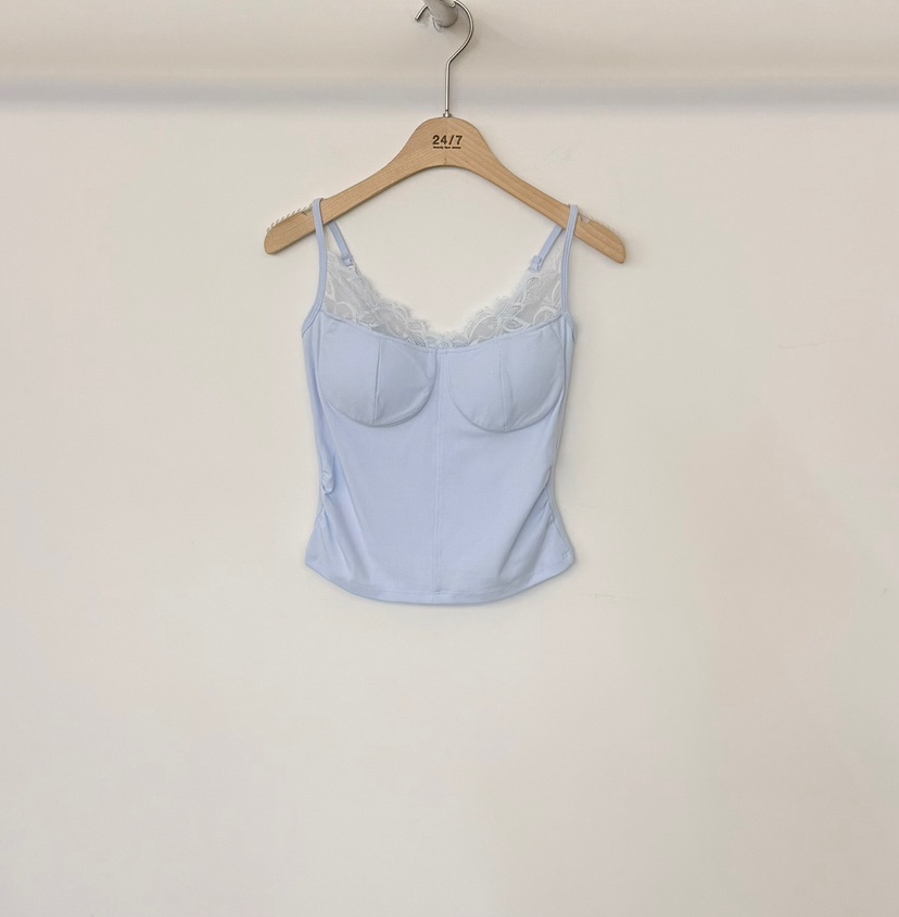 TWENTY FOUR SEVEN24-7韓國代購女裝新款真品吊帶背心蕾絲無袖TEWNTY FOUR SEVEN24-7吊帶/背心圖色2